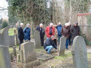 Rondleiding op de begraafplaats